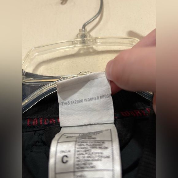 Rare VTG WARNER BROS. Studios Entertaining The World Fleece Varsity Jacket Small - Picture 6 of 8